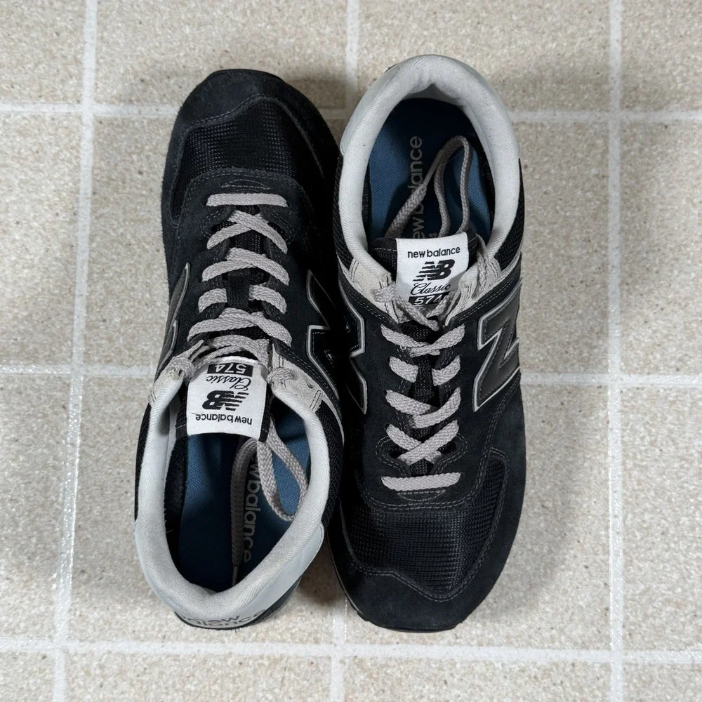 New Balance worn but