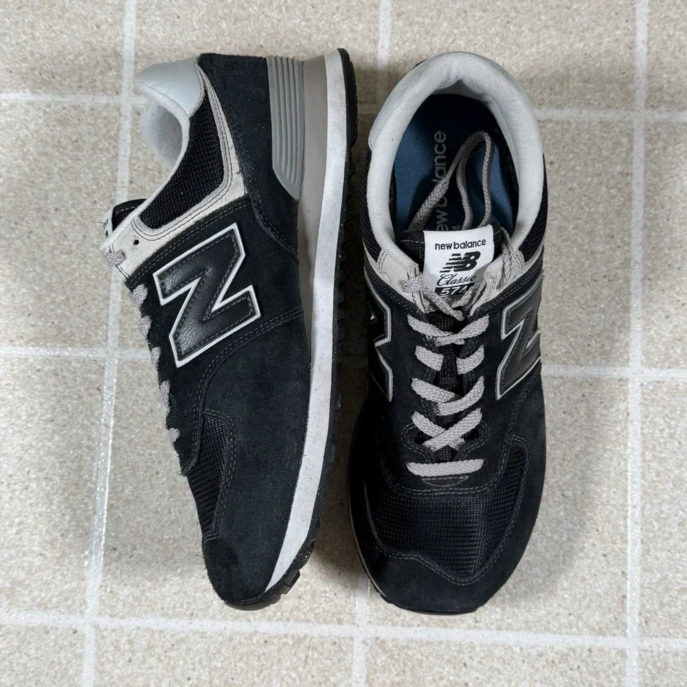 New Balance worn but