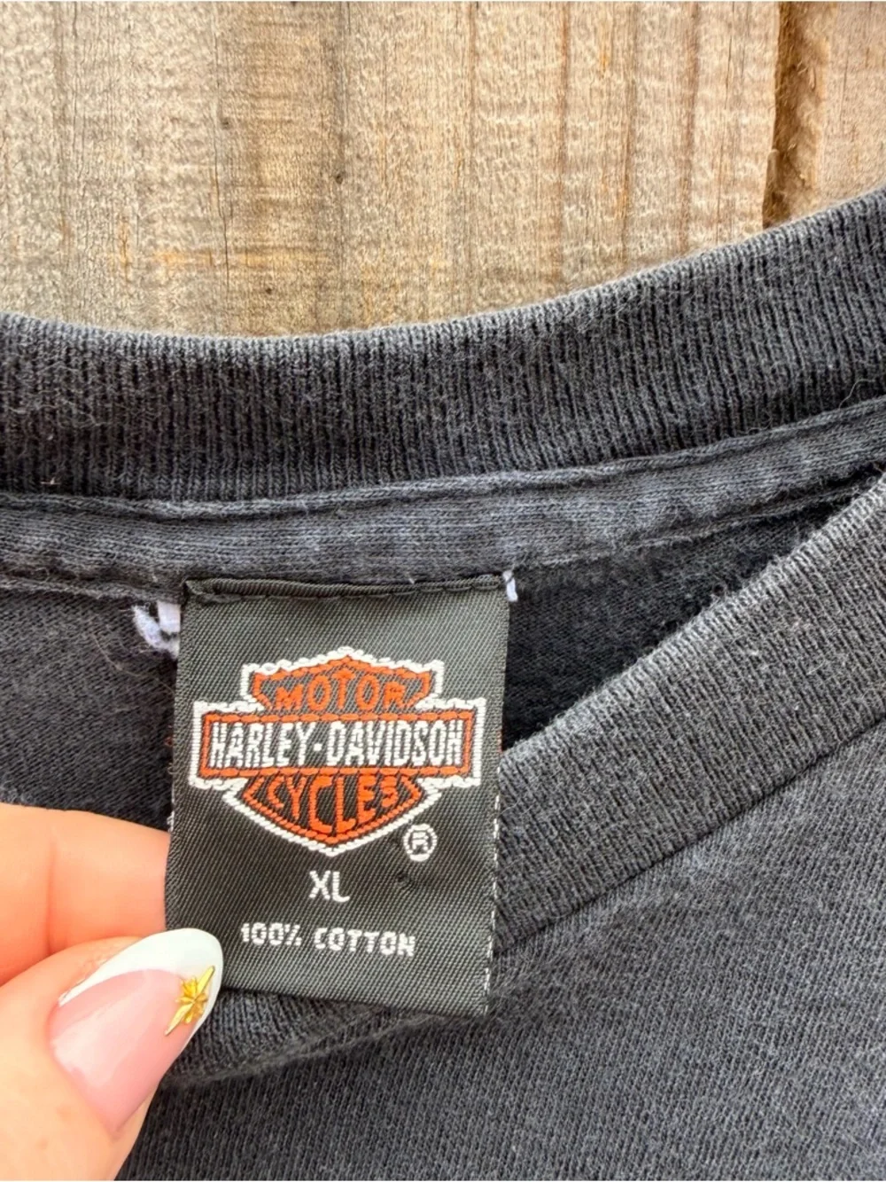 Harley-Davidson single stitch