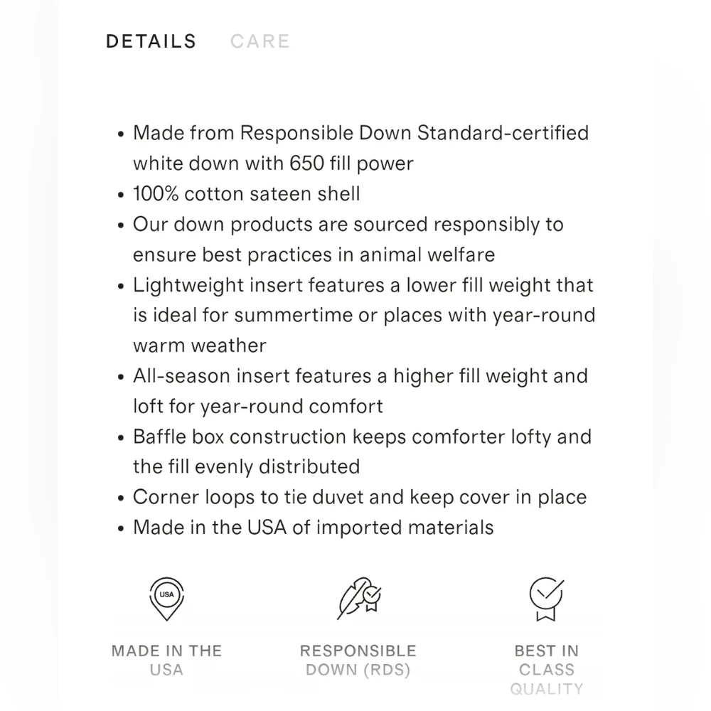 Quince bedding can
