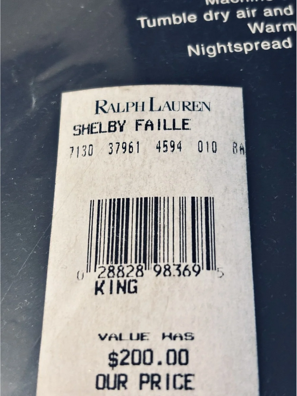 Ralph Lauren product rare