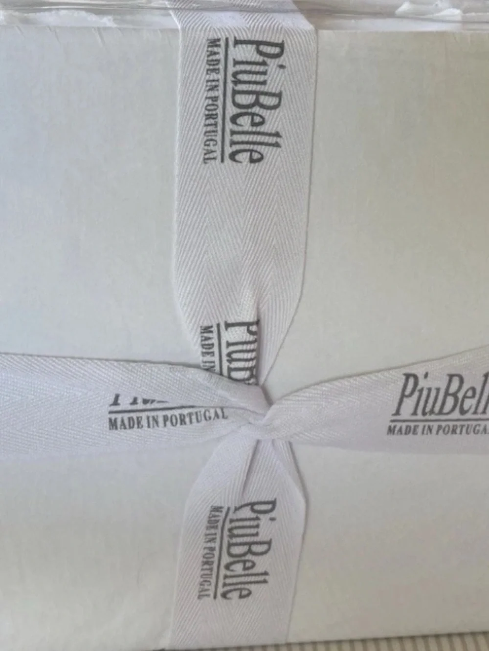 Piubelle Piu Belle Queen Sheet 4pc Set Ruffled Shabby Chic Luxury Bedding New