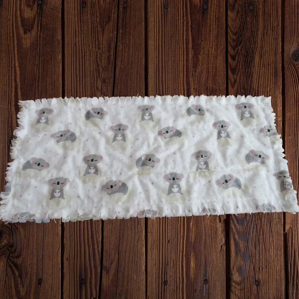 Handmade burp cloth