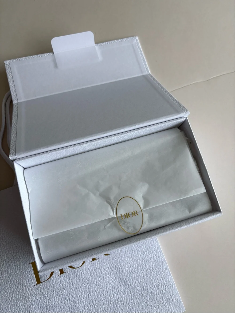 Dior branded tote