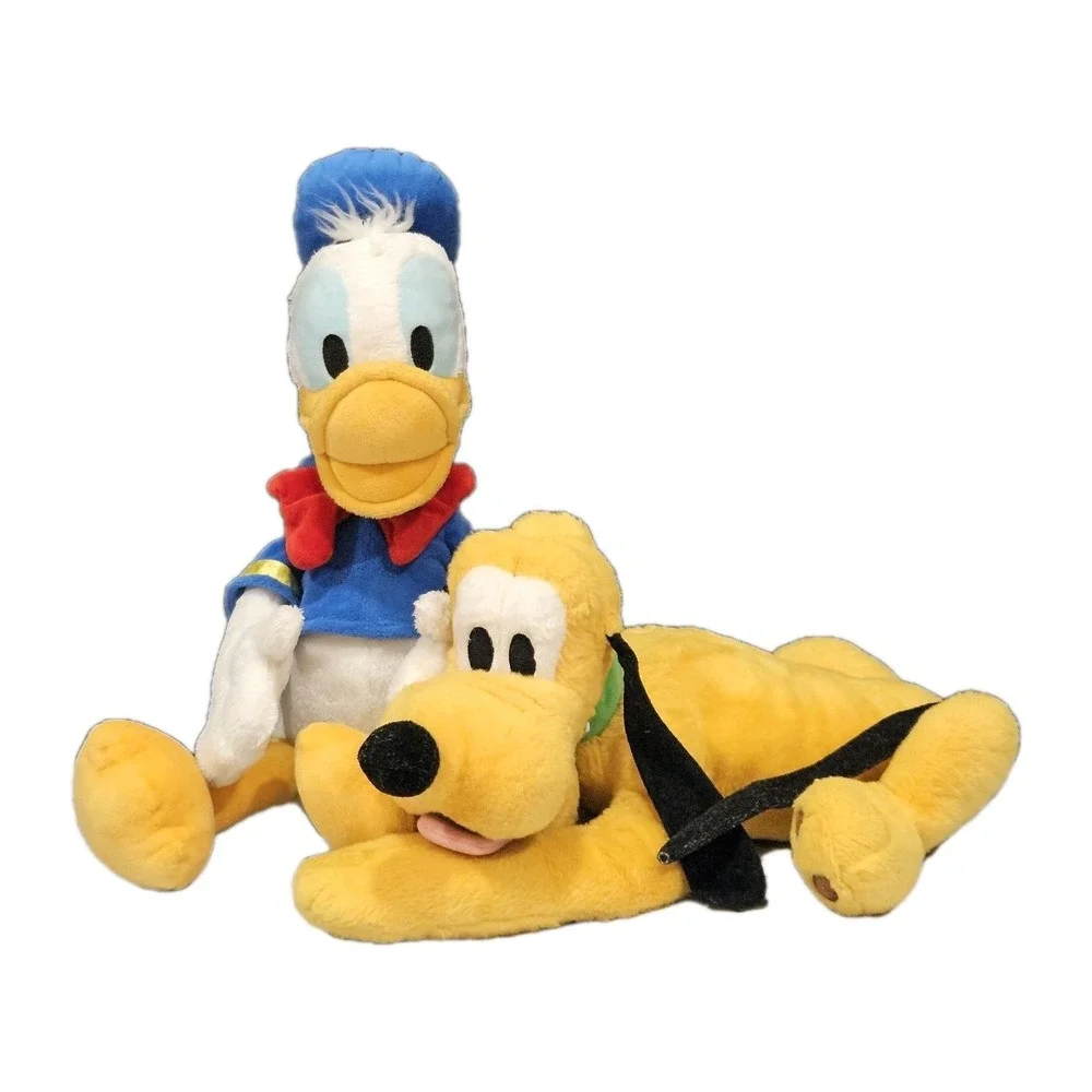 Disney Donald Duck & Pluto Plush‎ Bundle Stuffed Animals