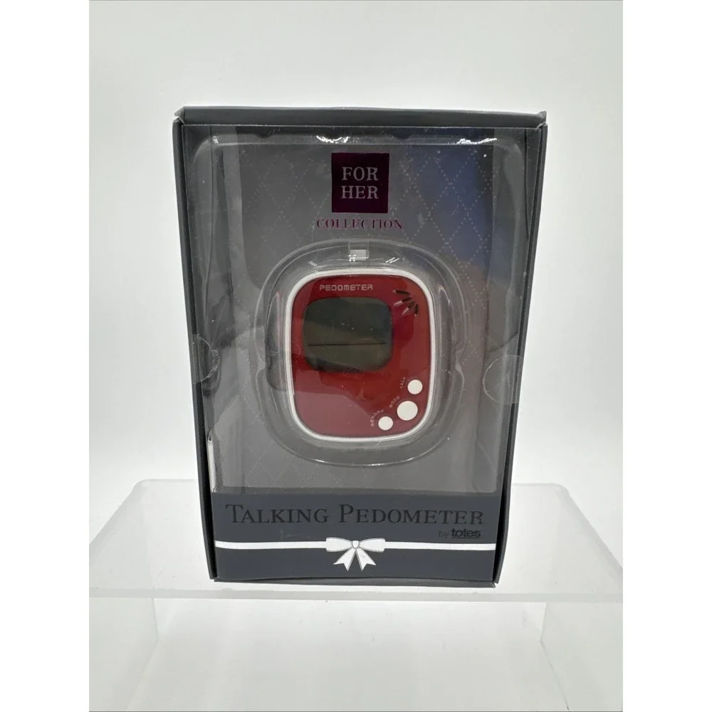 Totes Talking Pedometer‎ From The Her Collection Tracks Repetitions Panic Alarm