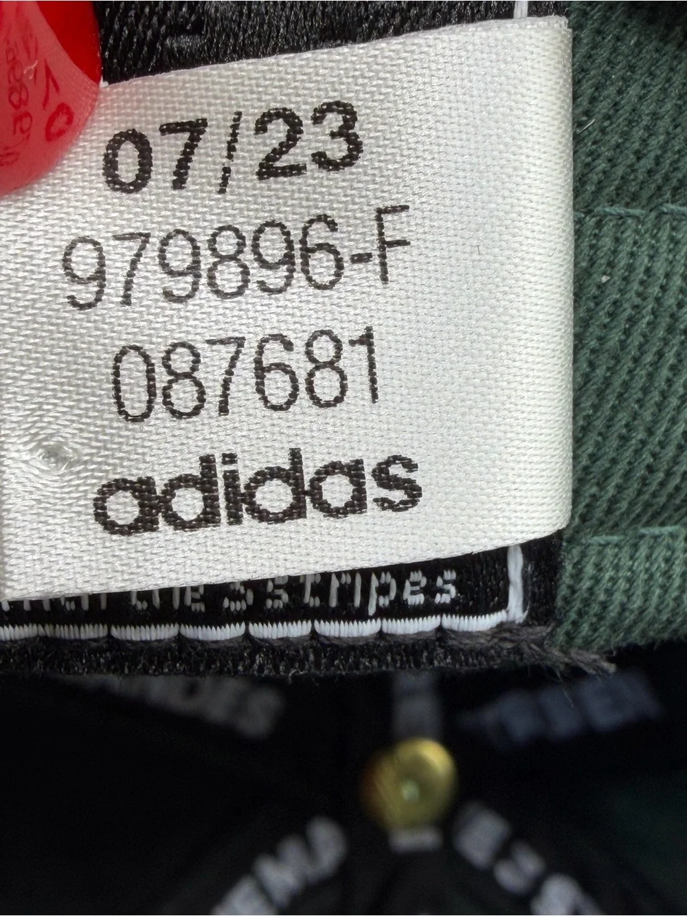 adidas cap stitched
