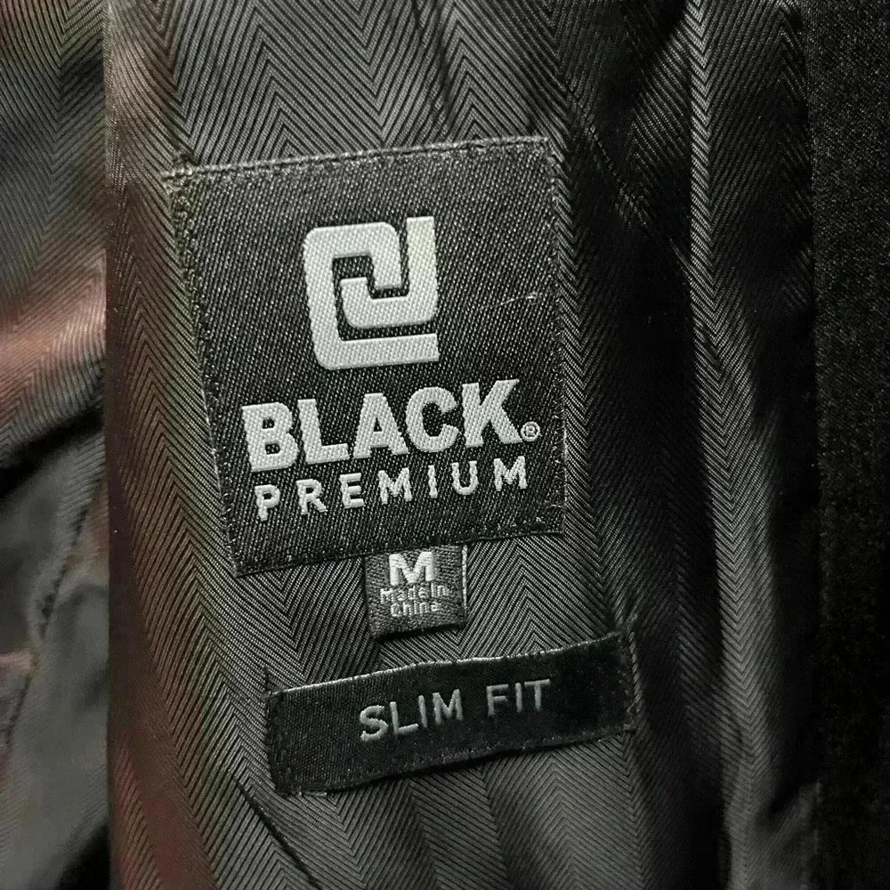 Black slim fit