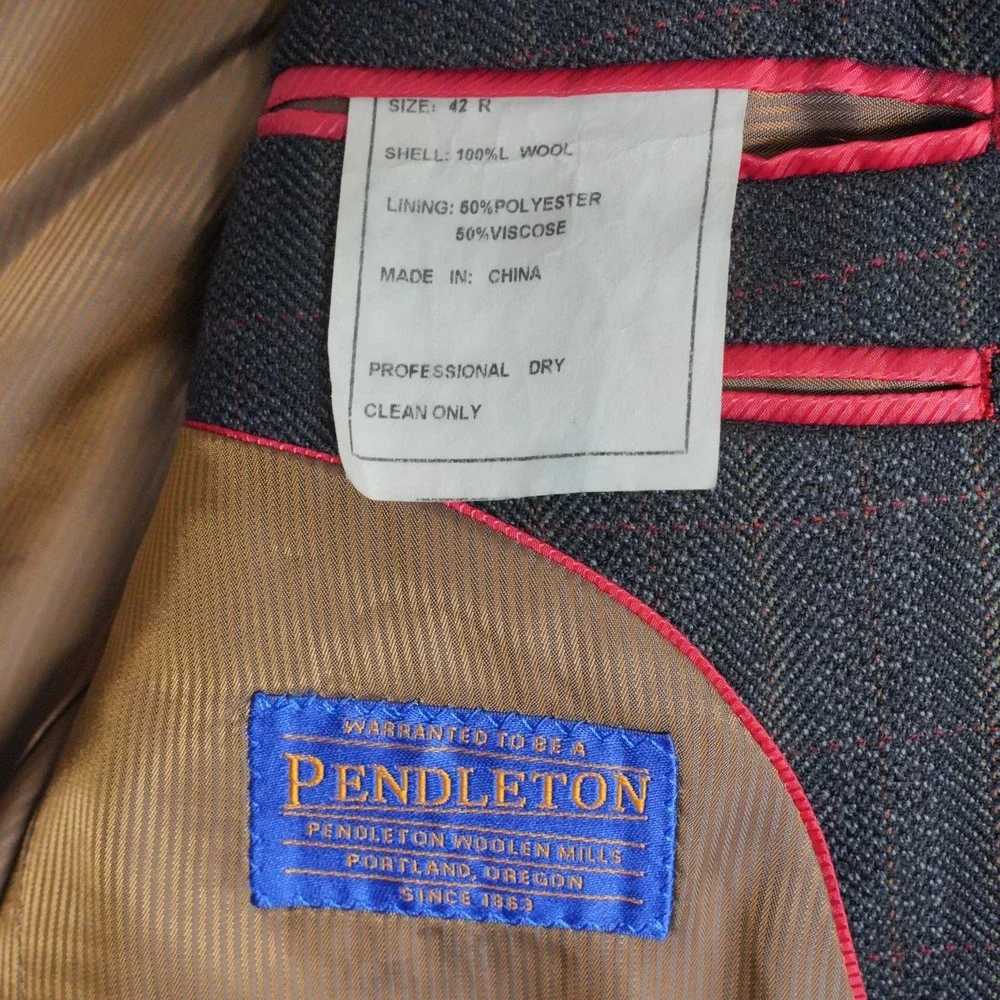 Pendleton check measurements