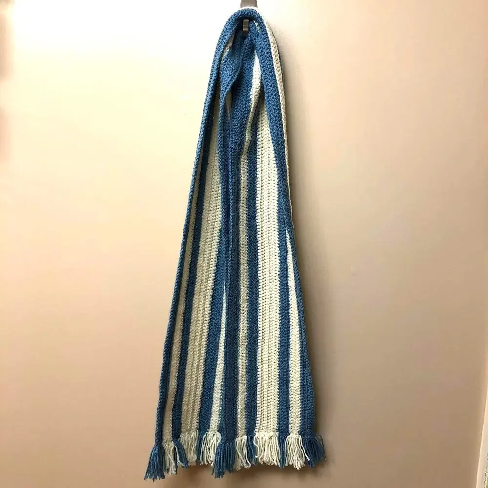 Handmade crocheted scarf
