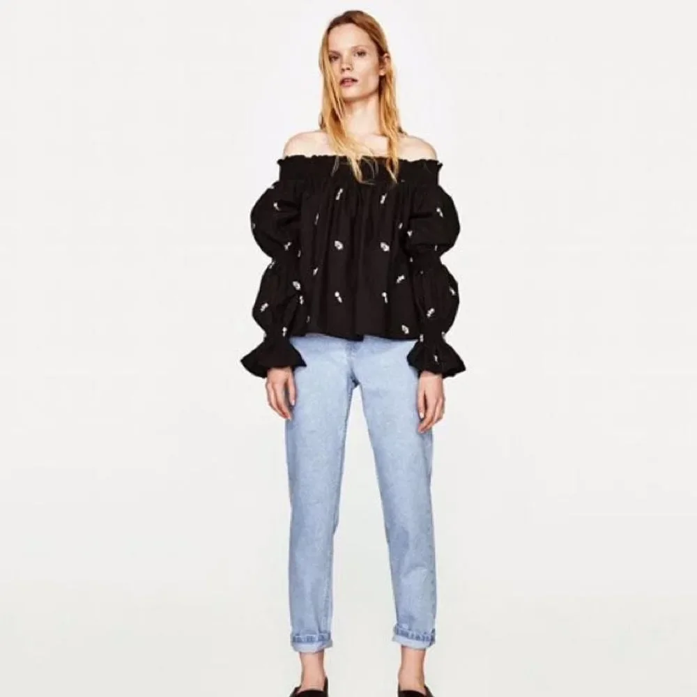 Zara romantic blouse