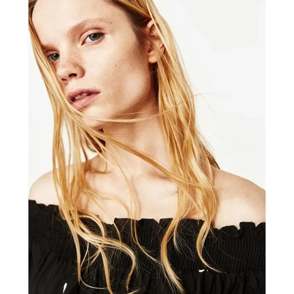 Zara romantic blouse