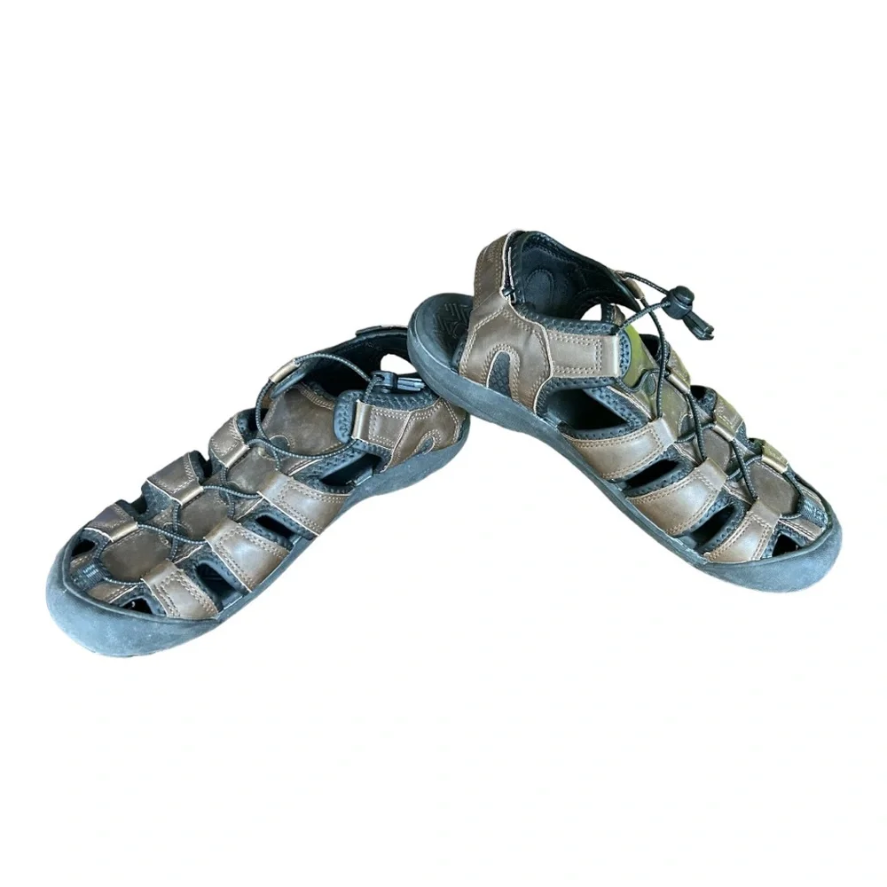 Khombu‎ Travis Adjustable Closed Toe Hiking/Fishing/outdoor Sandals