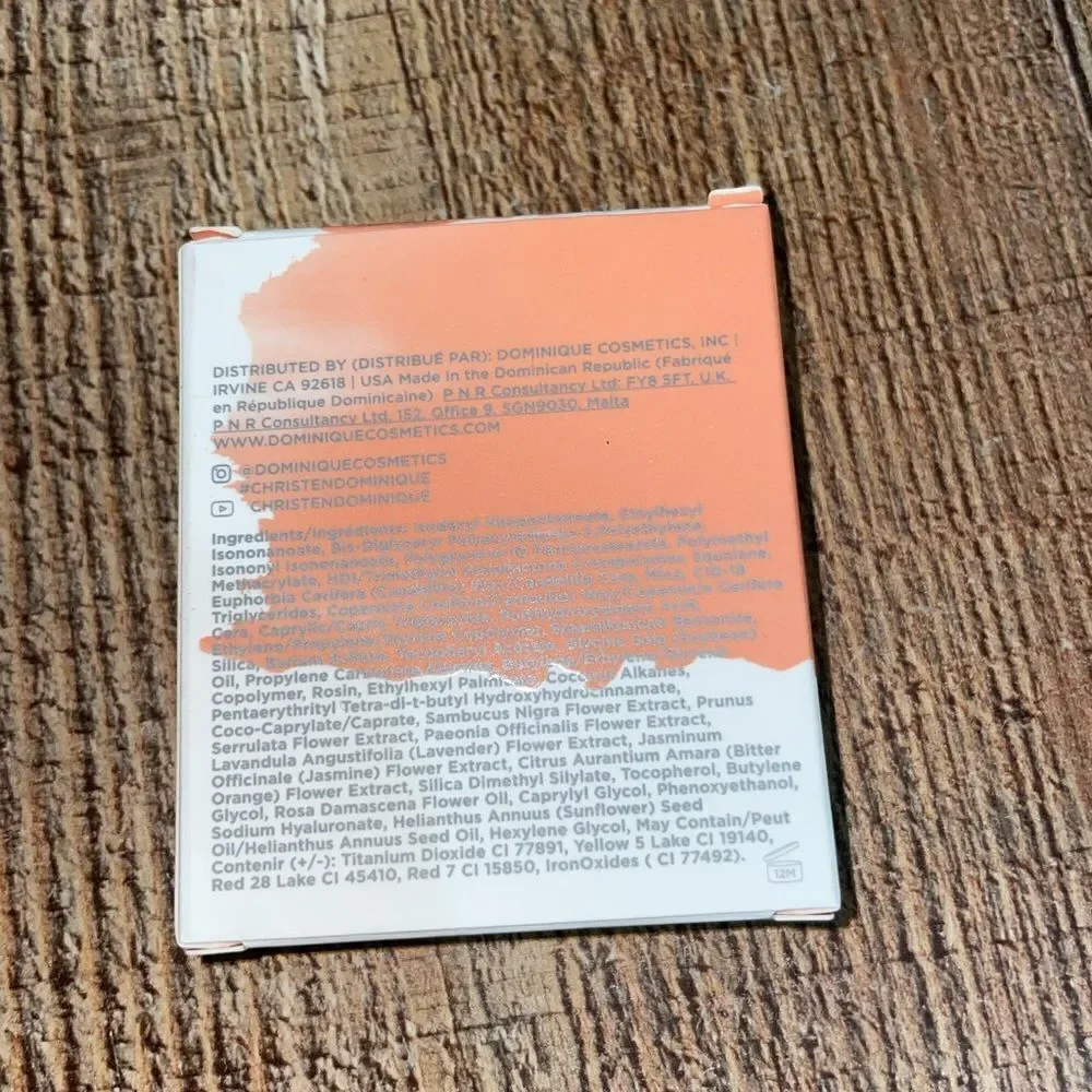 Dominique Cosmetics silk tone