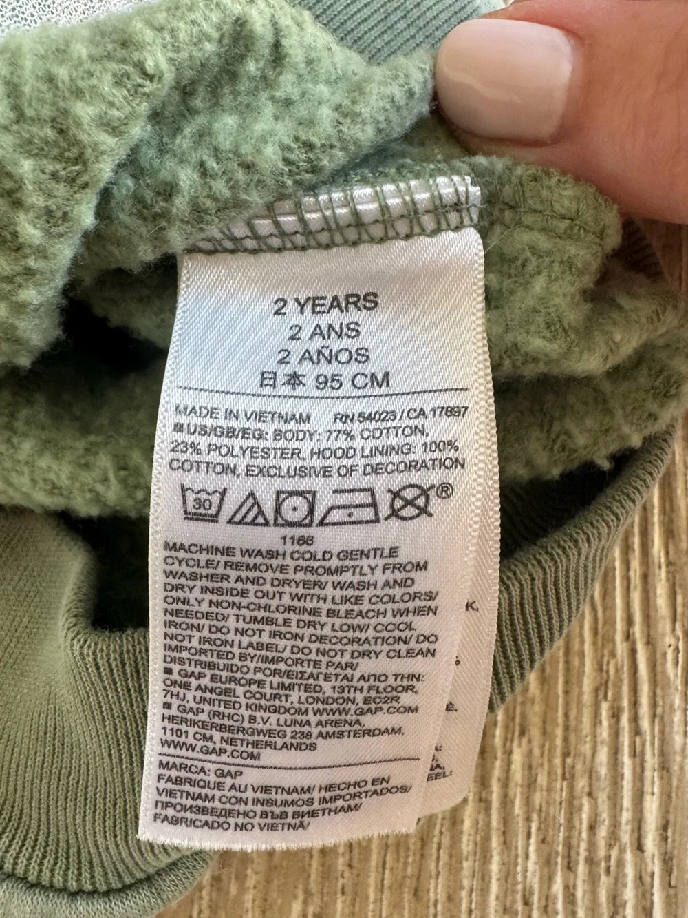 GAP softest hoodie