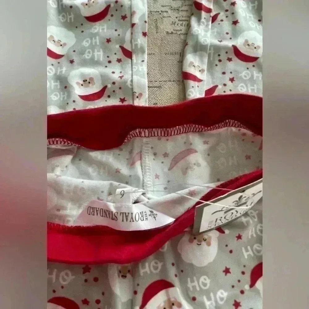🆕Royal Standard Size 6 Santa Pajama Set