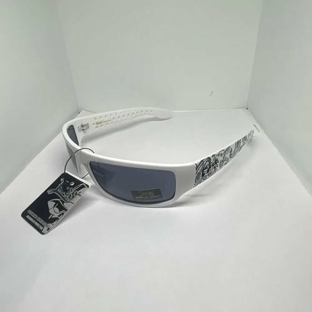 Locs Bandana Design Wraparound Sunglasses UV400 – New