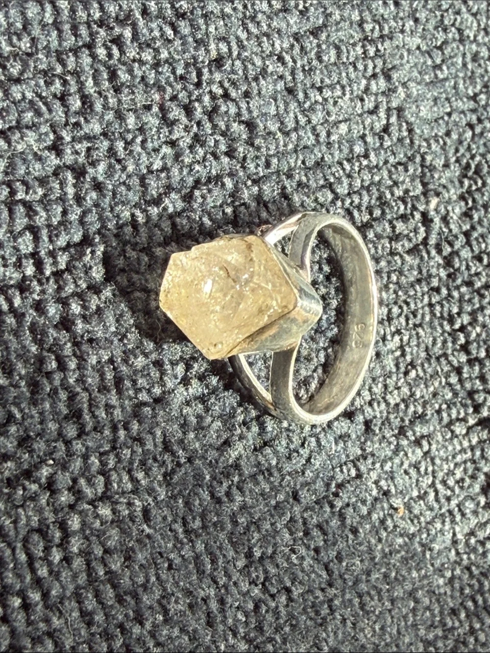 Handmade stamped 925