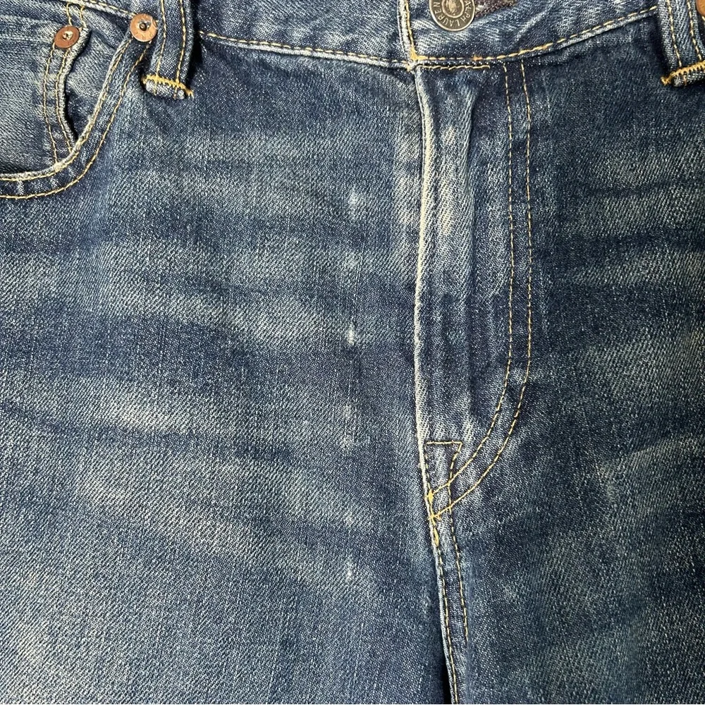 Vintage Polo Ralph Lauren Selvedge Jeans Mens Actual Size 36X31 Hampton Straight