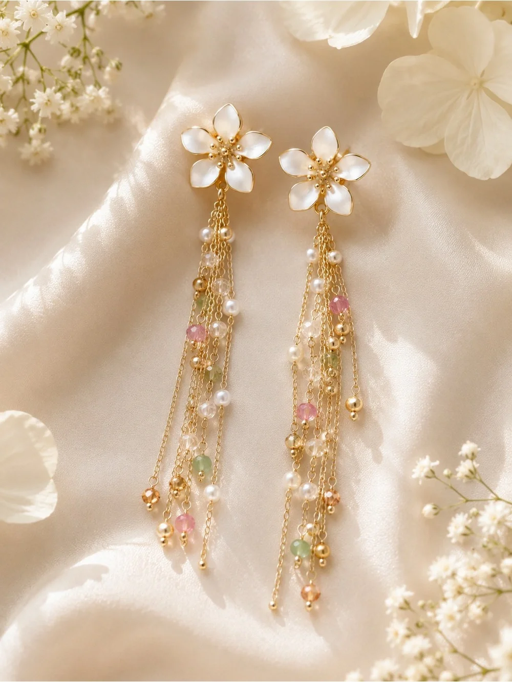 Anthropologie cascading petal