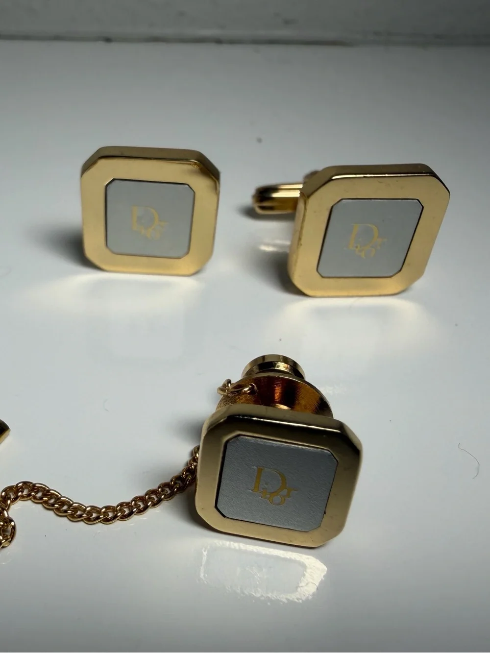 Dior timeless cufflinks