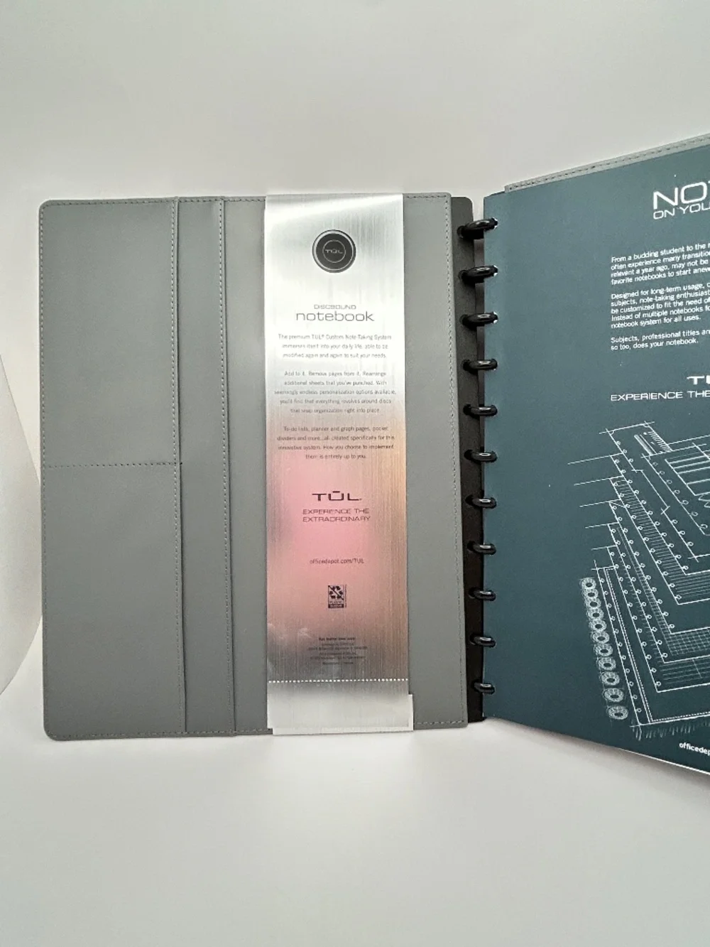 Tul notebook gray