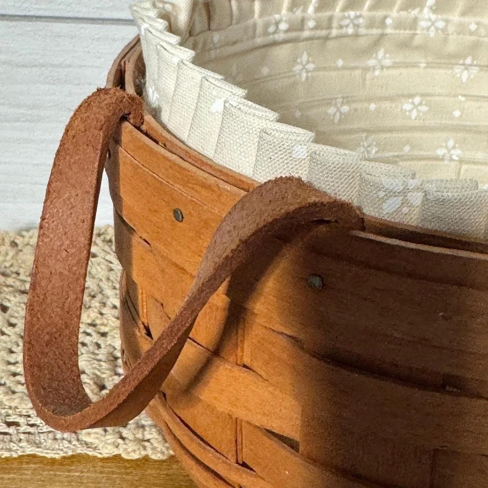 Longaberger round woven