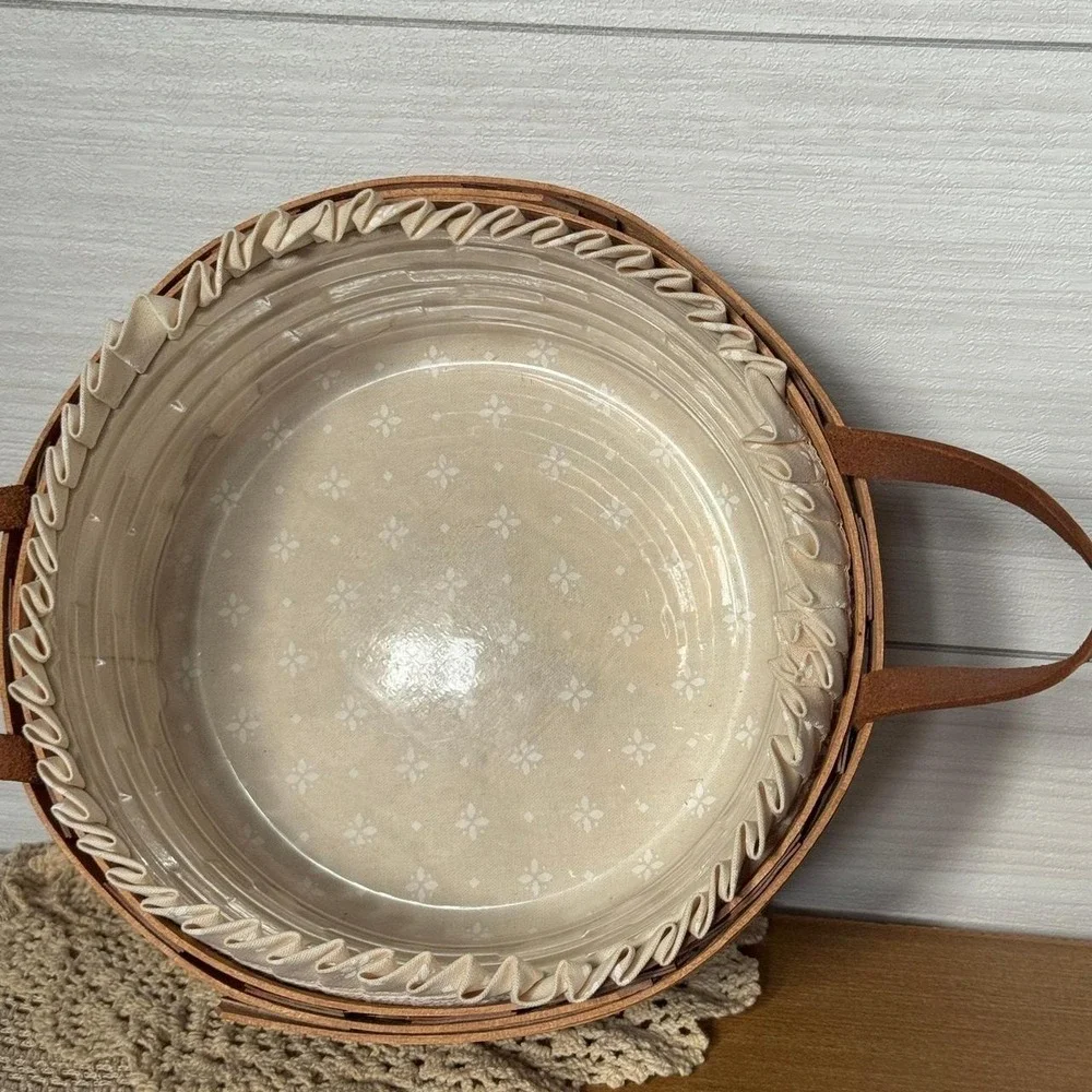 Longaberger round woven