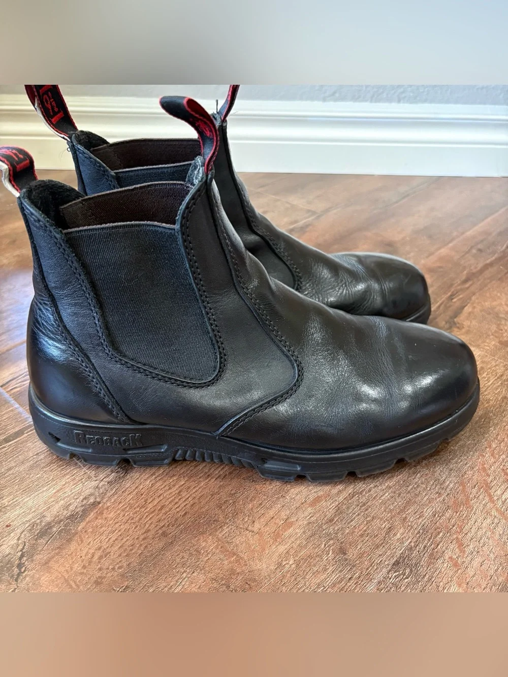 Redback Boots features genuine