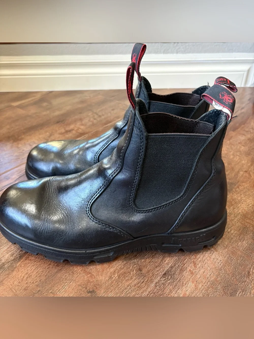 Redback Boots features genuine