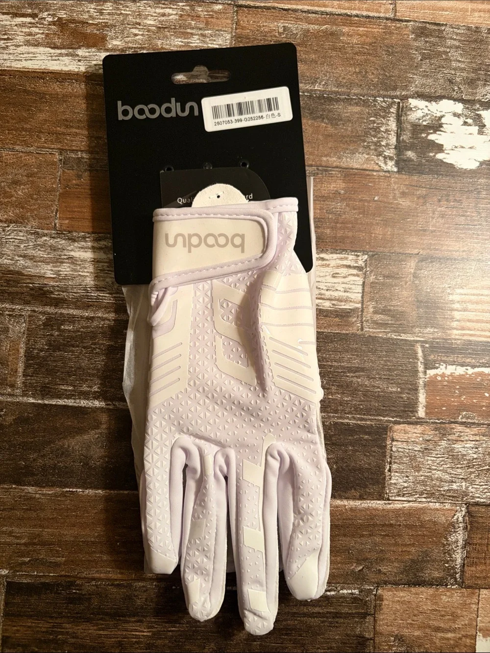 Boodun white velcro