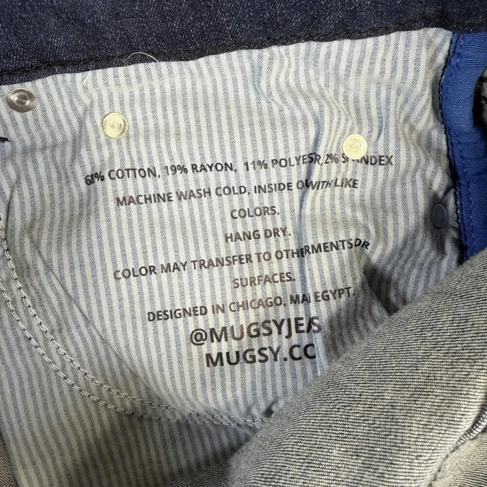Mugsy Jeans message refer