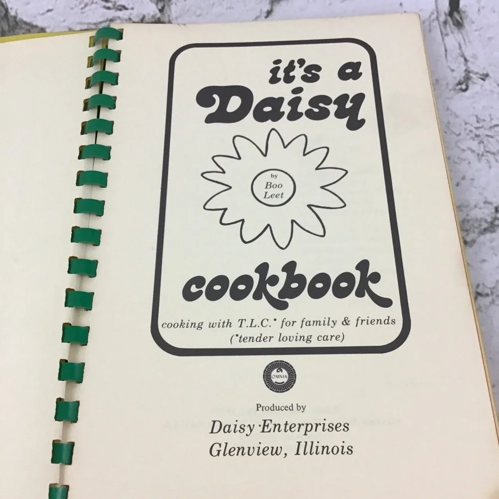 N/A cookbook daisy it