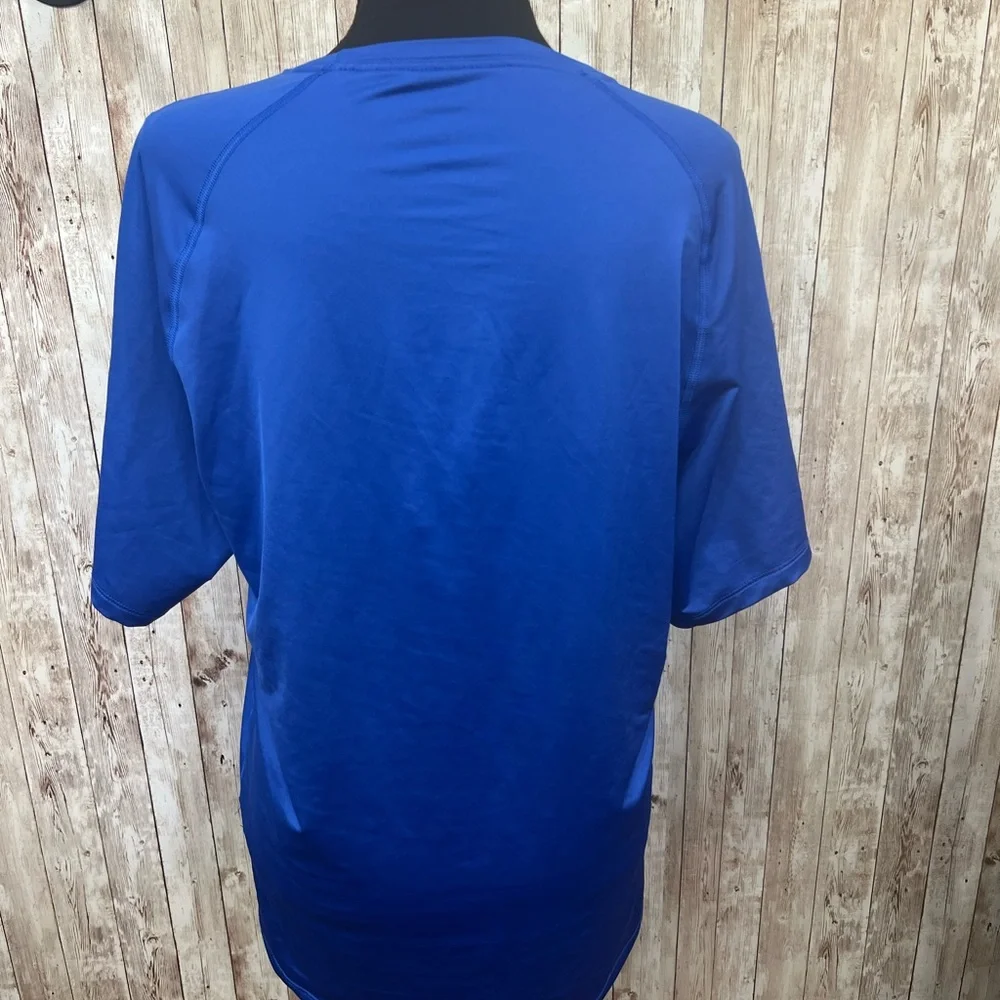Nike Blue Drifit Short‎ Sleeve Tee