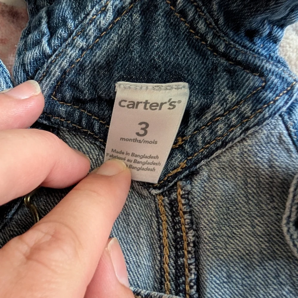$ 💥3/$24‎ Carter's Denim Shortalls