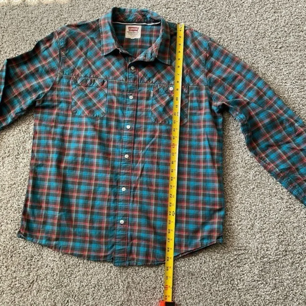 Levis levi plaid