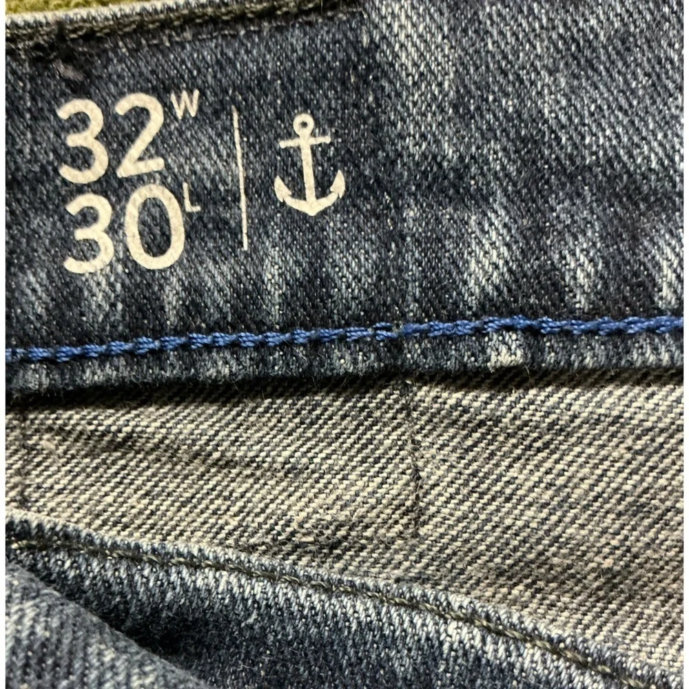Nautica Vintage Blue Straight Denim Jeans Classic Style Sz 32/30