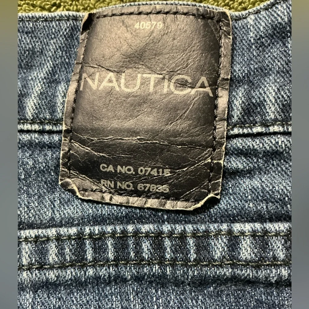 Nautica Vintage Blue Straight Denim Jeans Classic Style Sz 32/30