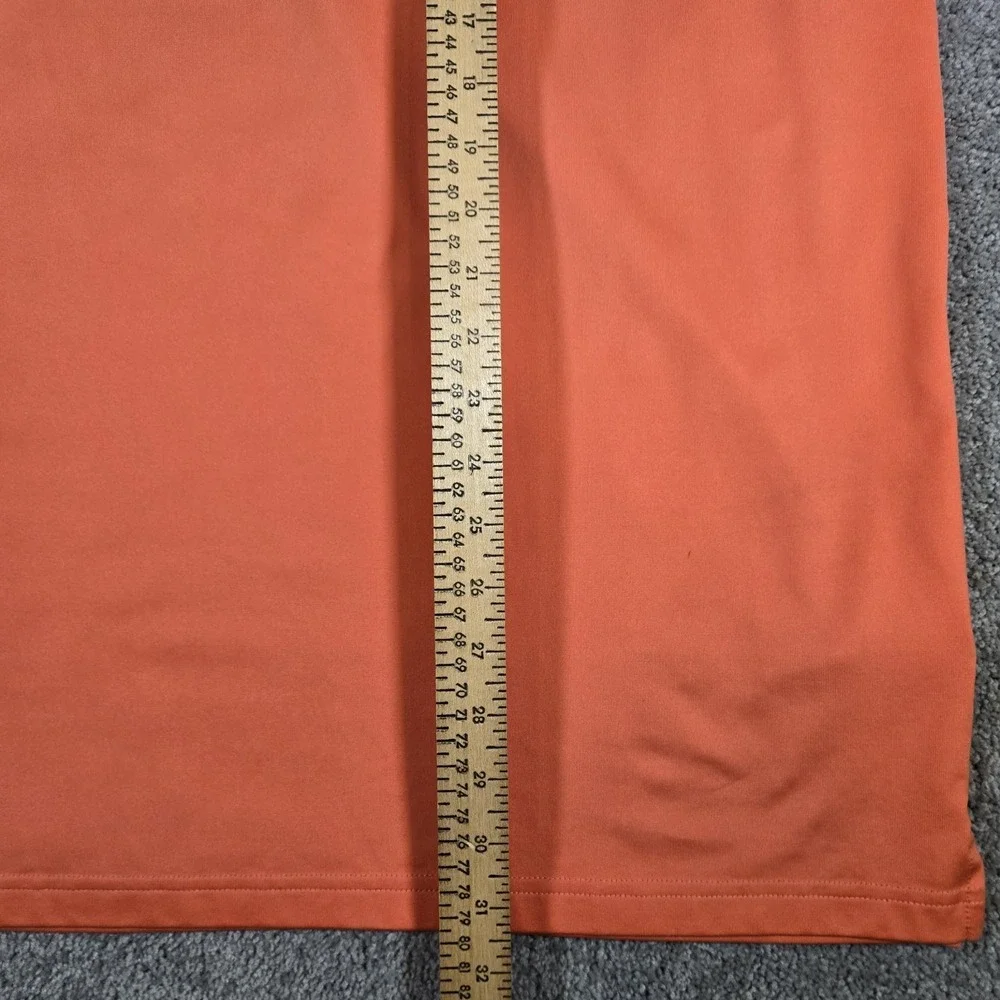 Adidas Men's Golf Polo Pure Motion Coolmax Orange Shirt Mens 2XL Polo