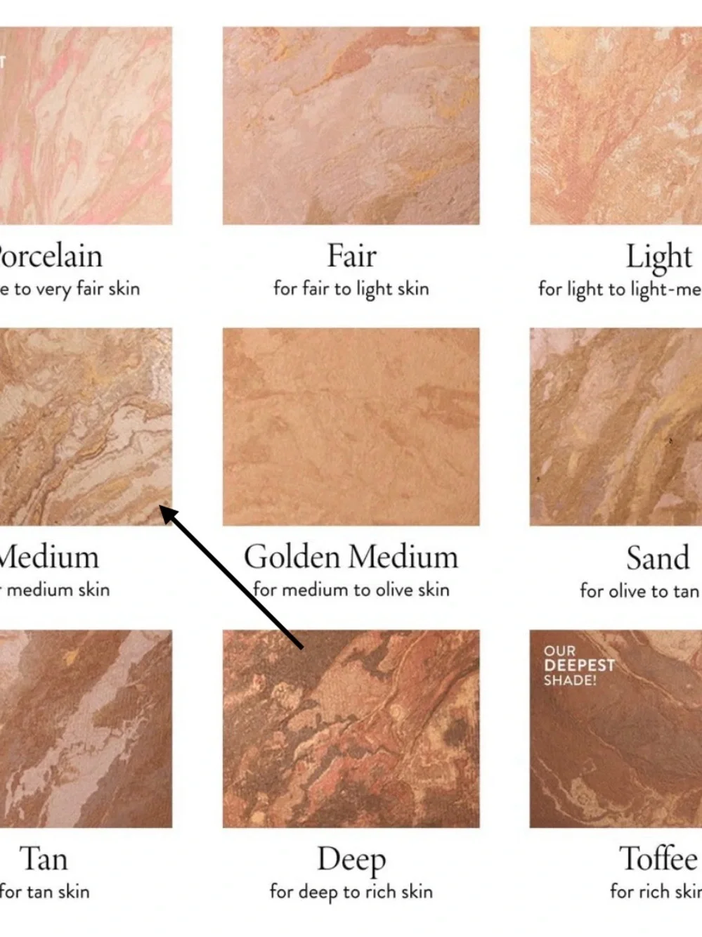 Laura Geller marbled baked