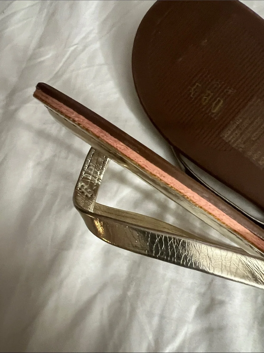 J. Crew sleek gold