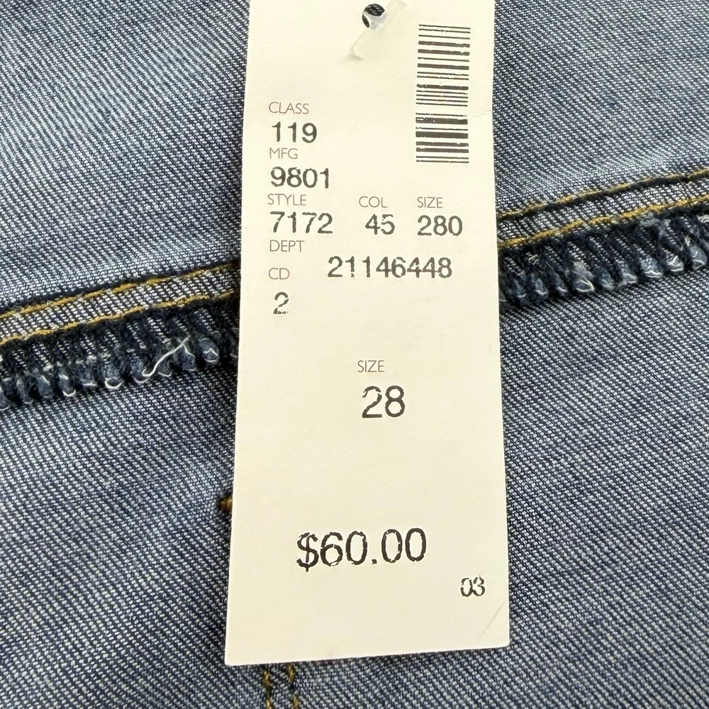 Avenue denim crop