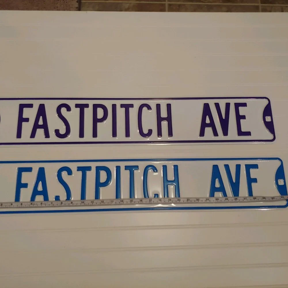 Sports Street Signs 32 real just