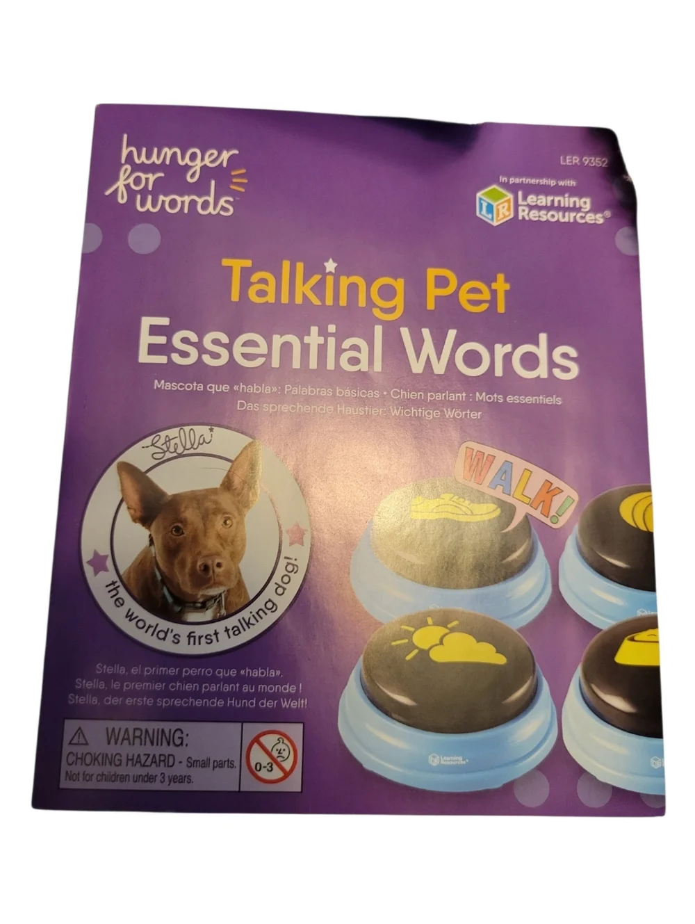 Learning Resources Hunger For Words learning games