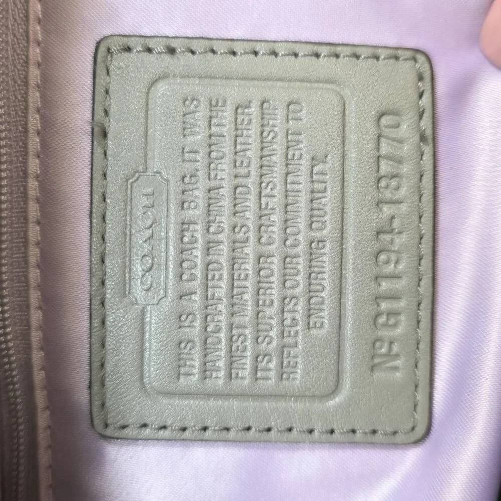 Coach Chelsea East-West Patent Leather Tote