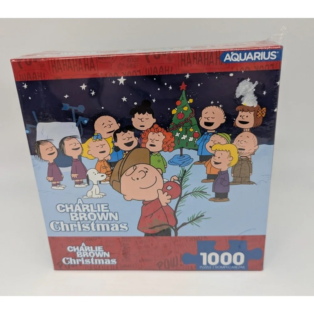 Peanuts A Charlie Brown‎ Christmas 1000 Pc Christmas Jigsaw Puzzle Snoopy Sealed