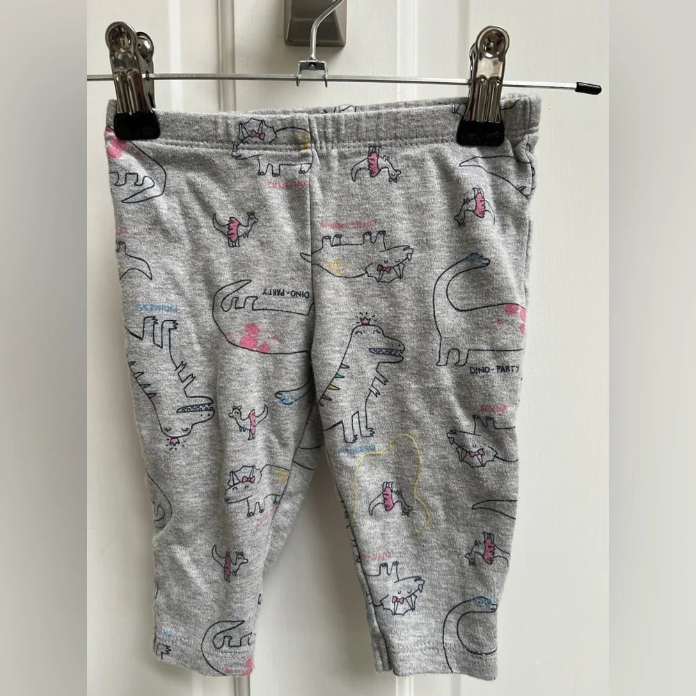 Carter’s 6M Gray, Pink and Blue Bermuda Legging Shorts