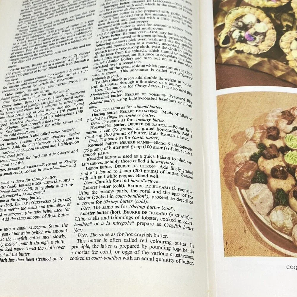 Larousse Gastronomique vintage 1965