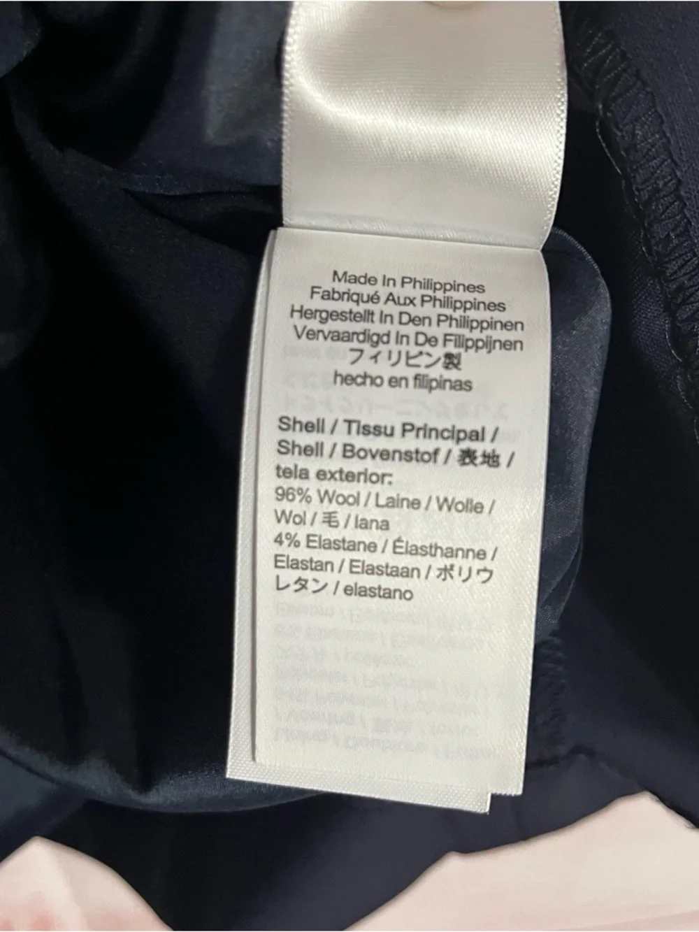 J. Crew front pockets