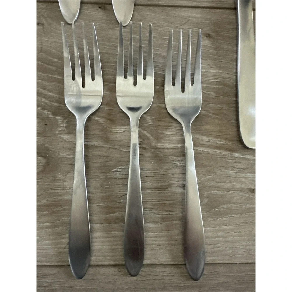 3 Place Settings Oneida JENNIFER LUANN‎ MOONCREST TRISTA Stainless Flatware